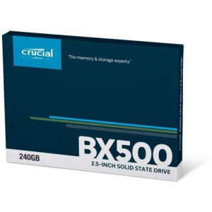 Crucial BX500 240GB 3D SATA 6.35 cm (2.5-inch) SSD (CT240BX500SSD1)